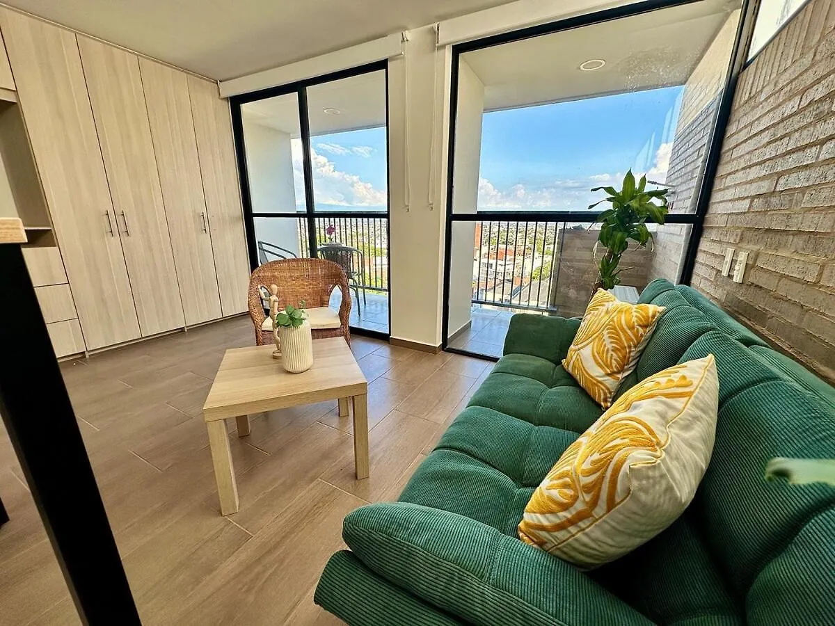 H407 - Modern Loft Cali - View, Prime Locationアパートメント コロンビア