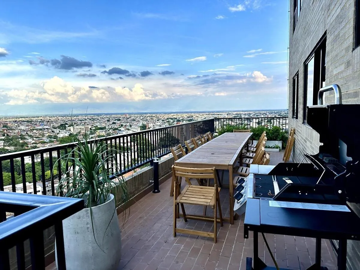 H407 - Modern Loft Cali - View, Prime Locationアパートメント 0*,