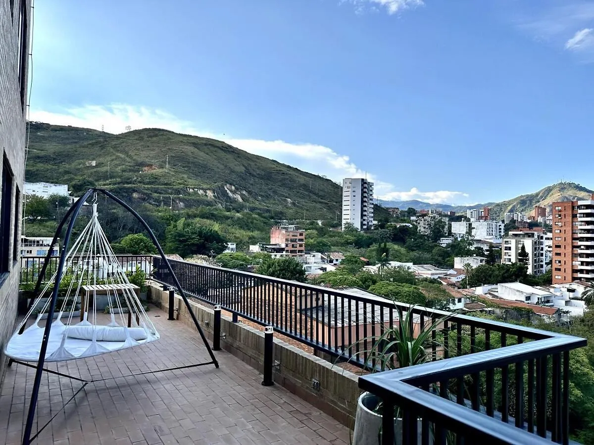 H407 - Modern Loft Cali - View, Prime Locationアパートメント