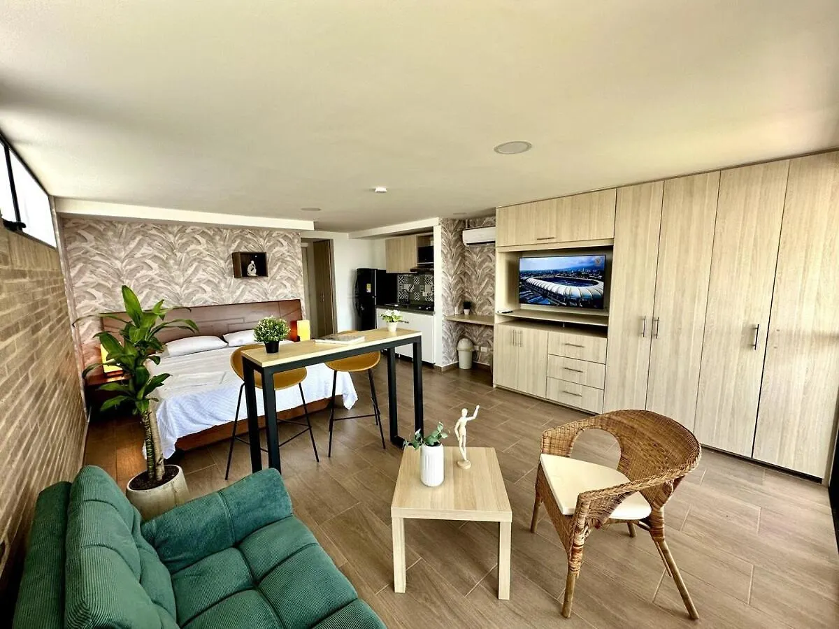 H407 - Modern Loft Cali - View, Prime Locationアパートメント
